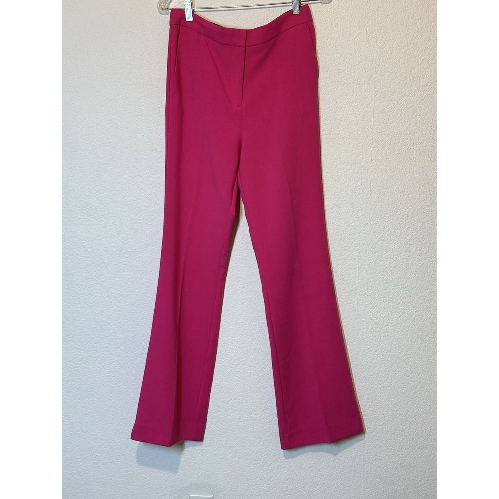 Victoria Beckham Target Pink Trouser Dress Pants Flared Womens Size 6 Coquette‎